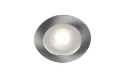 1202 12V Möbelspotlight 3000K 4,7W Borstad Stål IP44