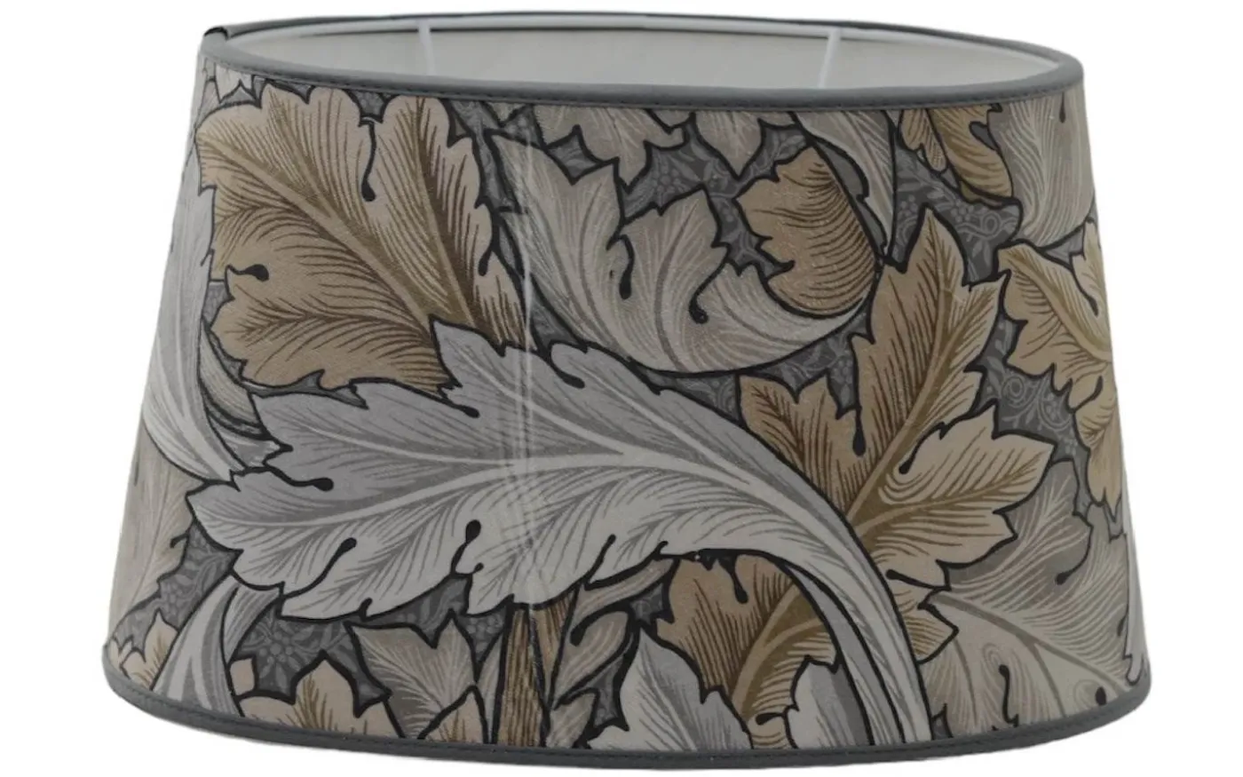 Acanthus Velvet Oval Lampskärm 30cm Flint William Morris
