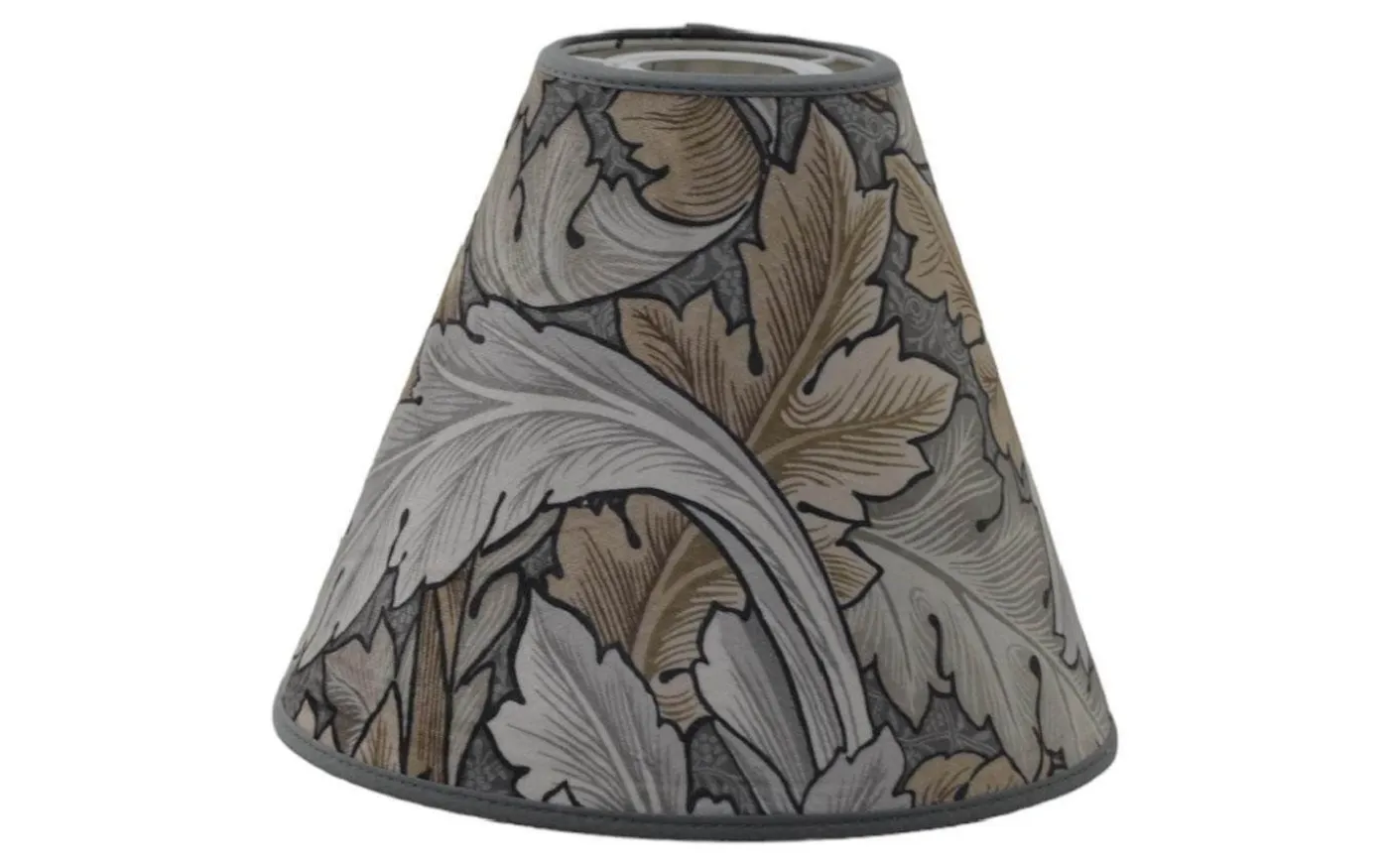 Acanthus Velvet Toppringsskärm Ø22cm Flint William Morris