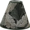 Acanthus Velvet Toppringsskärm Ø22cm Nettle William Morris