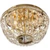 Adelsö Kristallplafond Ø33cm Mässing