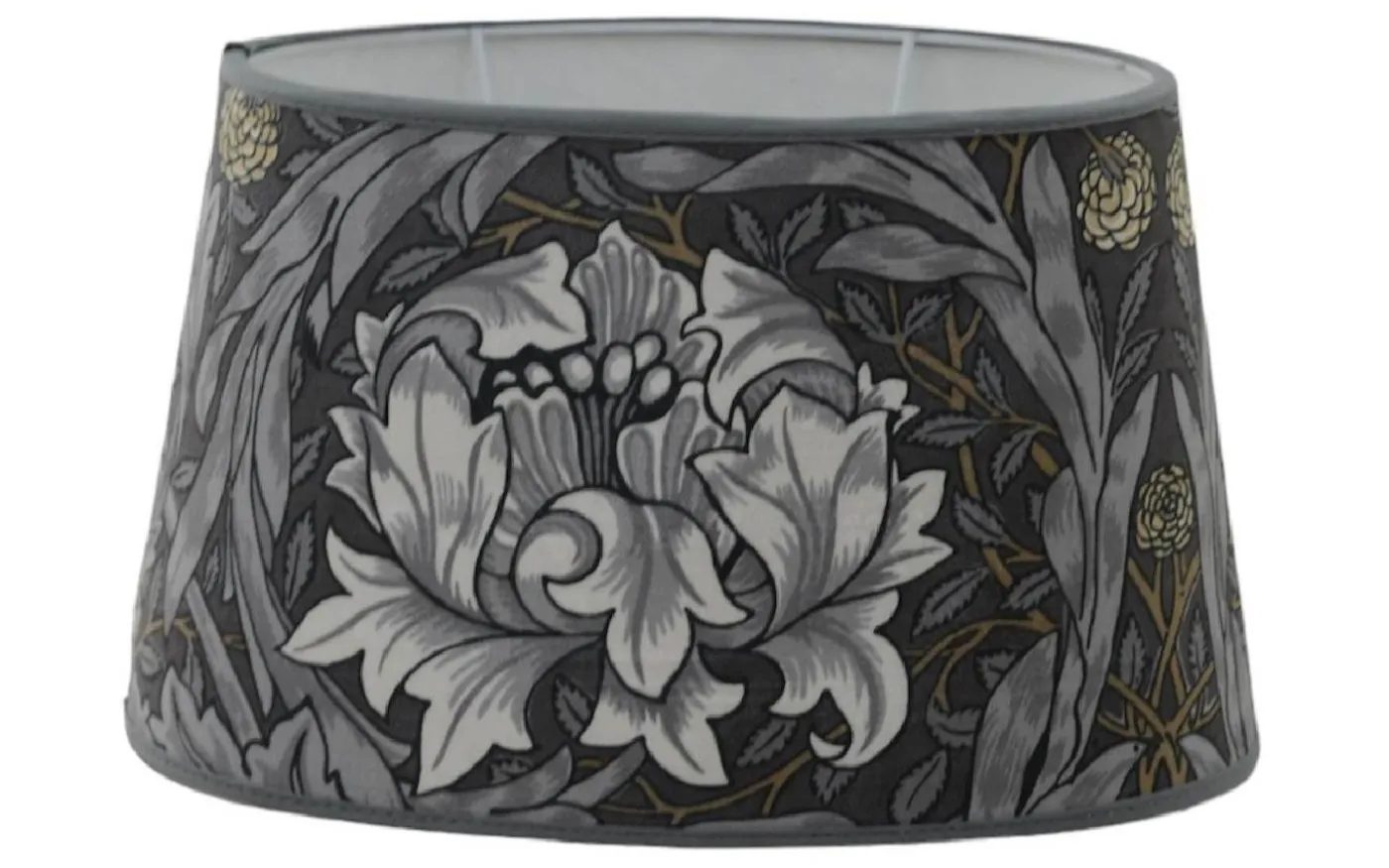 Africa Marigold Velvet Oval Lampskärm 25cm Iron William Morris