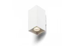 Agate II Vägglampa Mattvit GU10