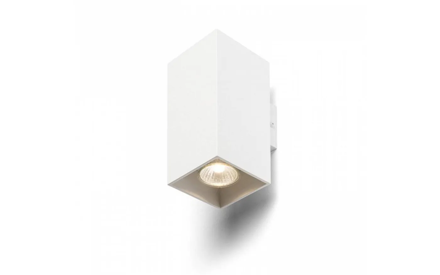 Agate II Vägglampa Mattvit GU10