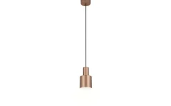 Agudo Fönsterlampa 12cm E27 kaffebrun