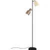 Agudo Golvlampa 2xE27 flerfärgad