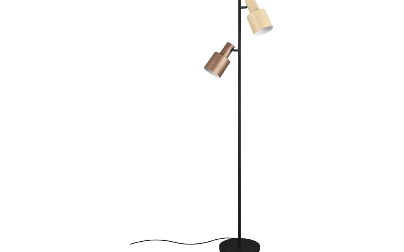 Agudo Golvlampa 2xE27 flerfärgad