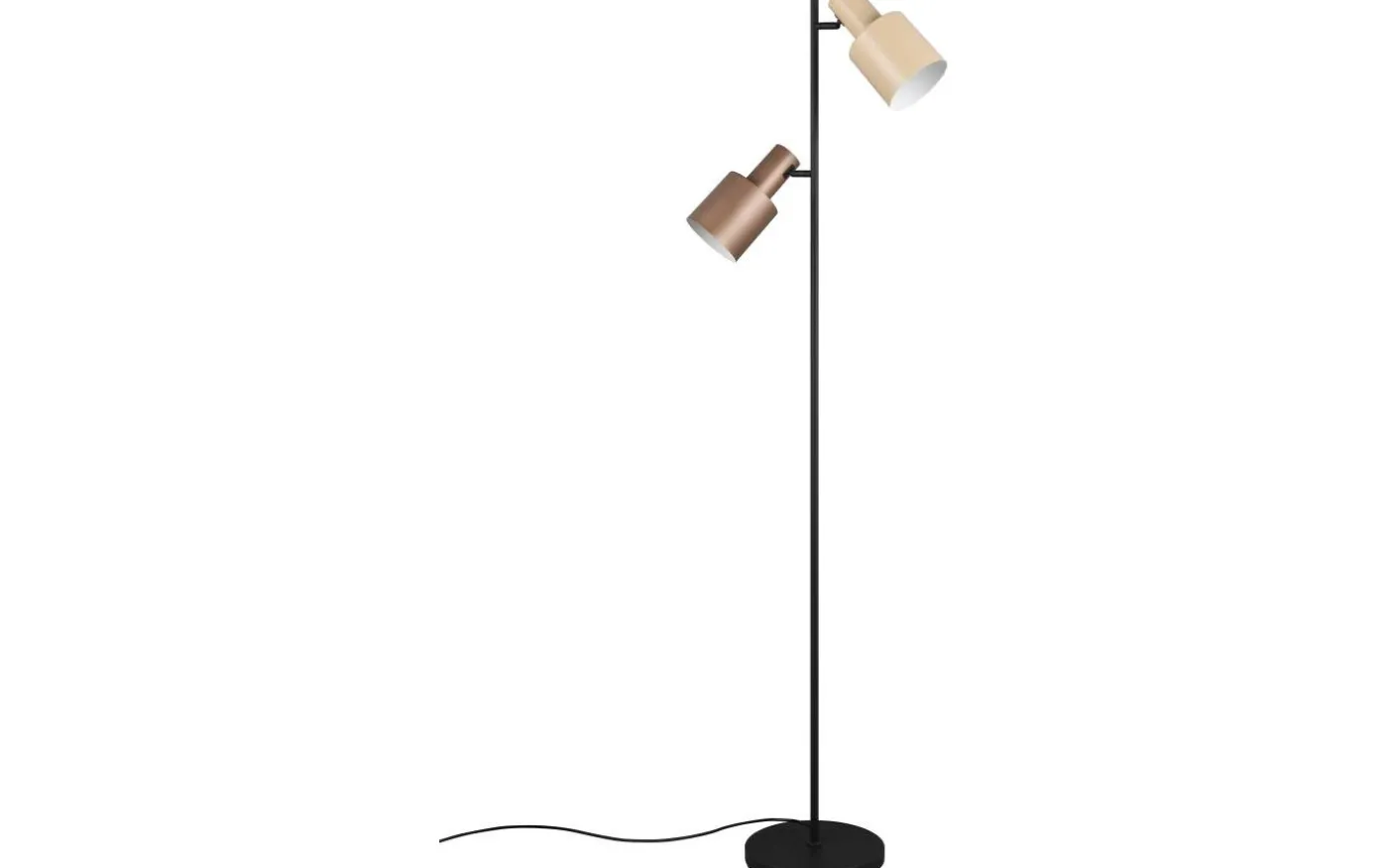 Agudo Golvlampa 2xE27 flerfärgad