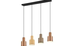 Agudo hänge 4-st E27 multicolor
