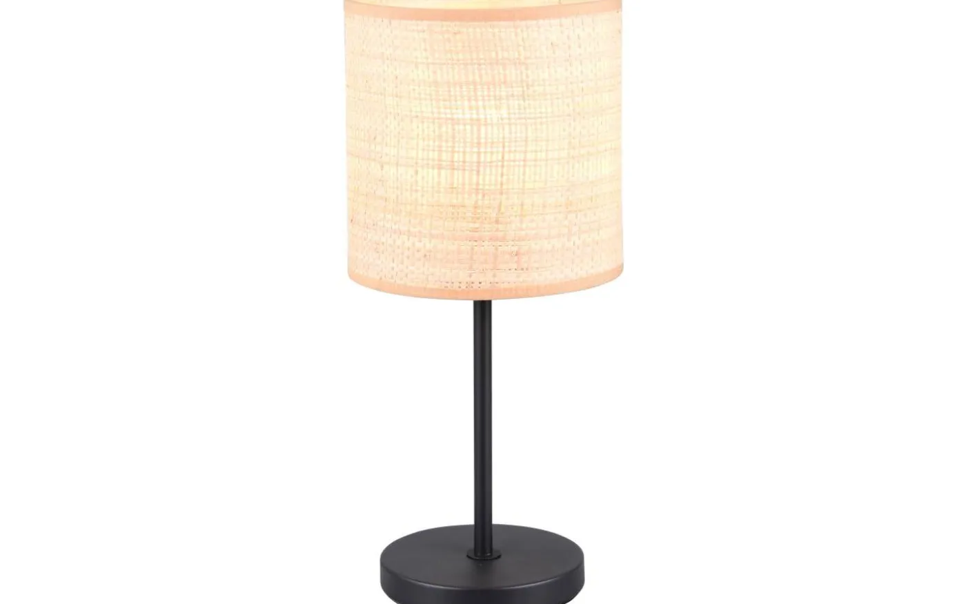 Aimee Bordslampa E27 naturfärg/bast