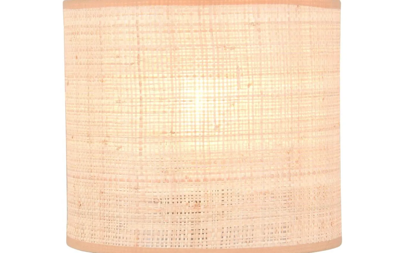 Aimee Vägglampa E27 naturfärg/bast