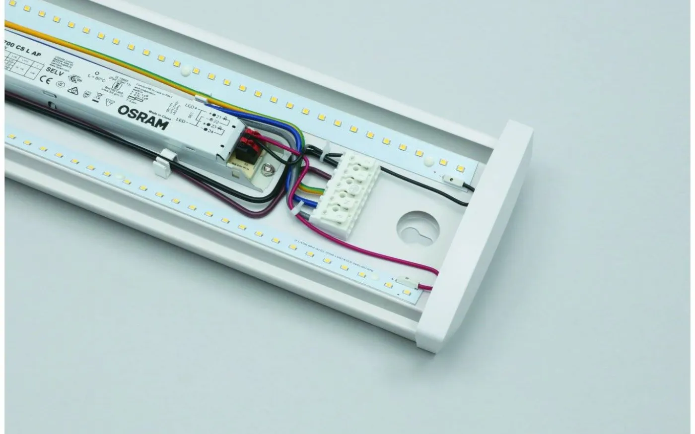 Ajax LED-Armatur 120cm 6500lm 50W 4000K IP44