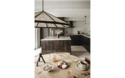 Akira Taklampa 70cm Svart/Natur