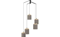 Albariza Taklampa 70cm Cappuccino/Guld