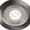 Alice 12V Möbelspotlight 3000K 4,7W Borstad Stål IP44