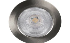 Alice 12V Möbelspotlight 3000K 4,7W Borstad Stål IP44