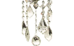 Allington Kristallkrona 60cm 9L Antiksilver