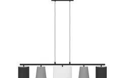 Almeida Taklampa 120cm Svart/Grå/Vit
