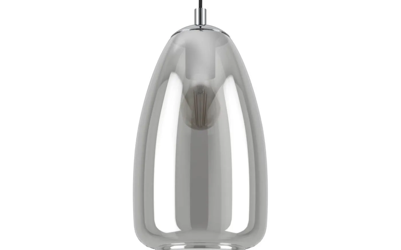 Alobrase Fönsterlampa 20cm Svart Rök