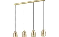 Alobrase Taklampa 108cm Borstad Mässing