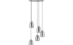 Alobrase Taklampa 54cm Svart Rök