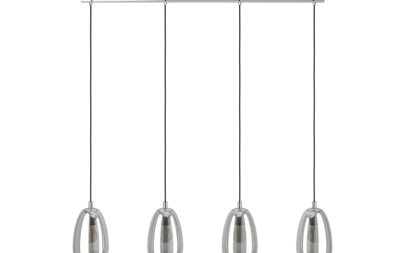 Alobrase Taklampa 108cm Svart Rök