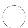 Alpha Batteridriven Pendel Cirkel 30cm Svart
