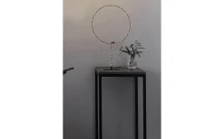 Alpha Bordslampa 49cm Cirkel Svart