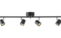 Alpha Takspotlight 83cm 4xGU10 Svart