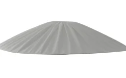 Amanda Takskärm Ø50cm Linne Vit