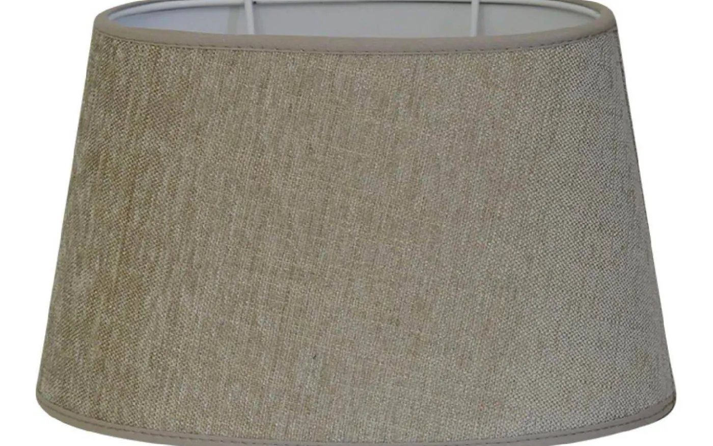 Amelia Oval Lampskärm 25cm Sand