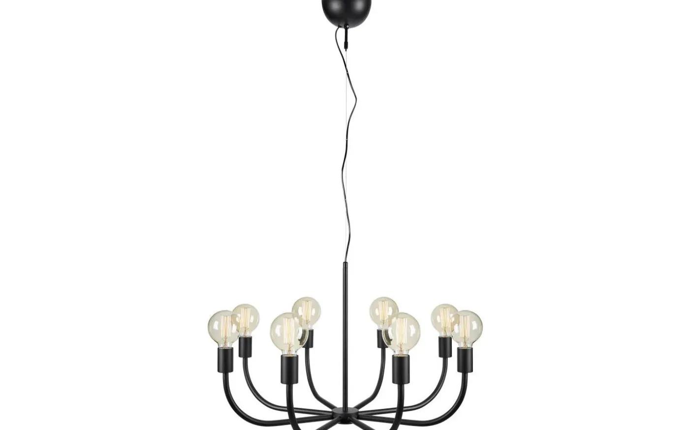 Amistoso Taklampa 77cm 8L Svart