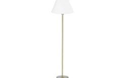 Amy Golvlampa 150cm Mässing/Vit