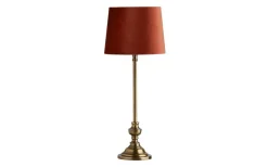 Andrea Lampfot 43cm Antikmässing