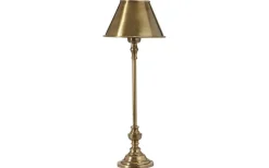 Andrea Lampfot 43cm Antikmässing