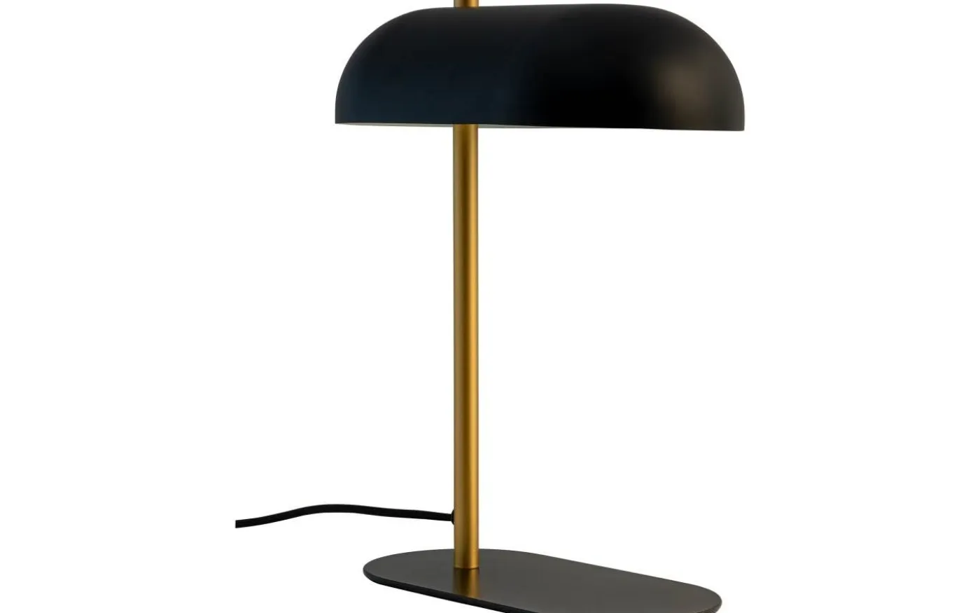 Arch Skrivbordslampa 36cm Mattsvart/Mässing