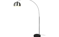 Argentina Golvlampa E27 borstat stål