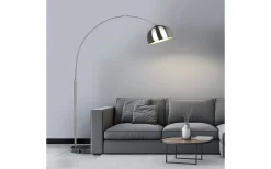 Argentina Golvlampa E27 borstat stål