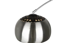 Argentina Golvlampa E27 borstat stål