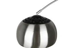 Argentina Golvlampa E27 borstat stål