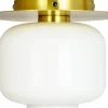 Arp Plafond 25cm Opal/Mässing