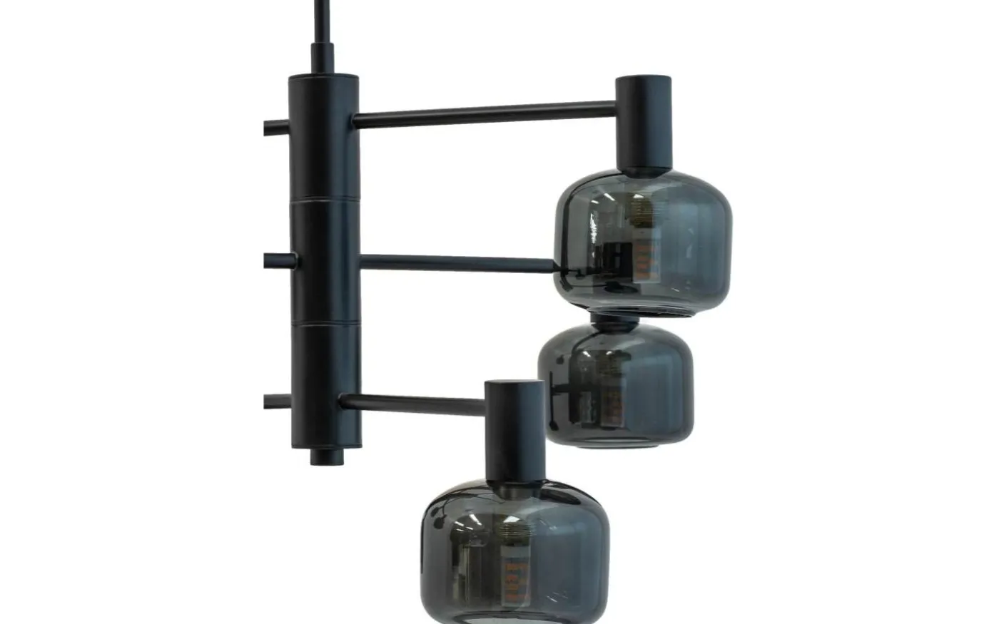 Arp Takkrona 50cm 6 Kupor Svart/Rök