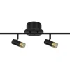 Artemis Takspotlight 85cm Svart/guld