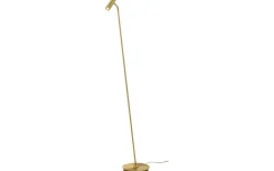 Artic Golvlampa 140cm LED 6W 3000K Matt Mässing