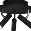 Artic Takspotlight 30cm LED 3x6W 3000K Svart/Krom