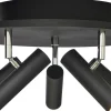 Artic Takspotlight 40cm LED 5x6W 3000K Svart