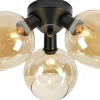 Artis Plafond 40cm Amber/Svart