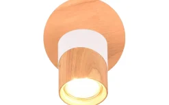Aruni Spotlight GU10 trä/matt vit