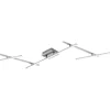 Arvin Plafond LED borstad stål RGB