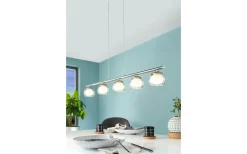 Ascolese Taklampa 90cm LED 3000K 5x3,3W Nickel